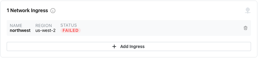 Accessing a public ingress